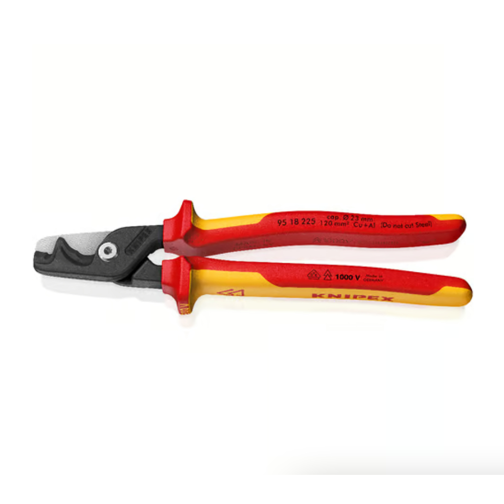 ตัดสายไฟแบบไล่ระดับ KNIPEX NO.95 18 225 StepCut® XL