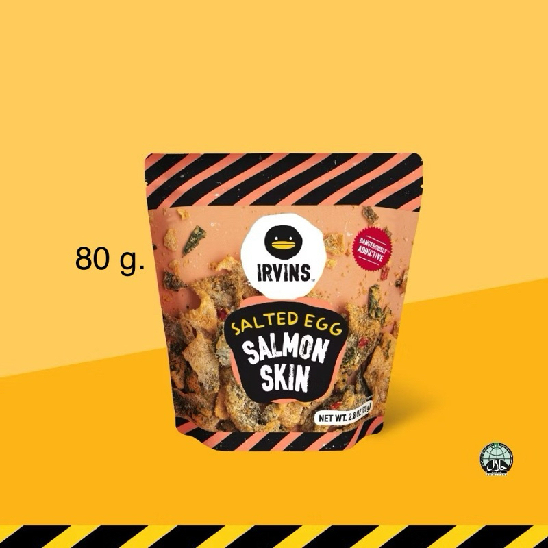 Irvins Fish Skin/Potato Chips Salted Egg/Spicy Salted egg/Salted egg Mala/Smoked Cheese 80g/TruffleP