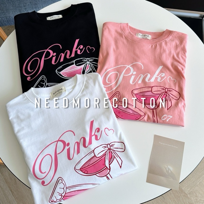 พร้อมส่ง เสื้อยืด Oversize ผ้าคอตตอนแท้ สกรีนดิจิตอล อก 44" ยาว 27" เสื้อยืดโอเวอร์ไซส์