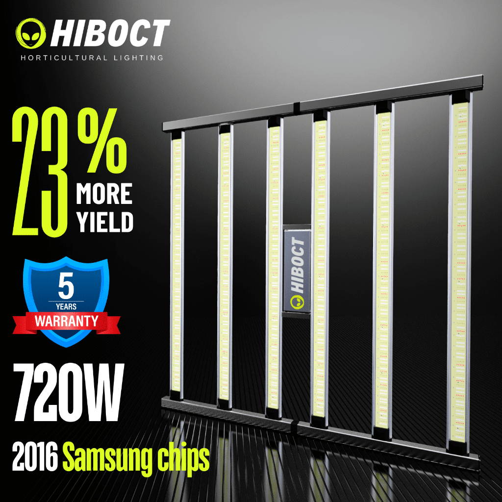 พร้อมส่ง HIBOCT SE-720W ไฟปลูกต้นไม้ LED GROW LIGHT SAMSUNG Chips full spectrum