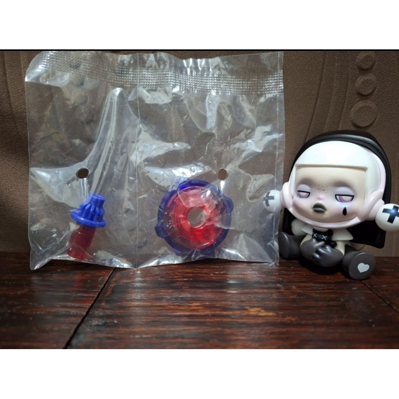 [ของแท้] เบย์เบลด X, Bey Blade X : Ratchet 4-60 และ Bit F จาก BX-00 Cobalt Drake