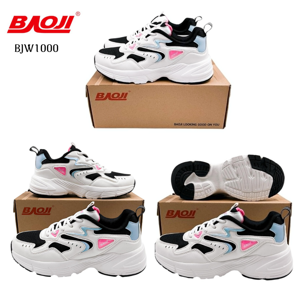 Baoji รองเท้าผ้าใบ sneaker ผู้หญิง รุ่น BJW1000 ไซส์ 37-41(XTNZ)