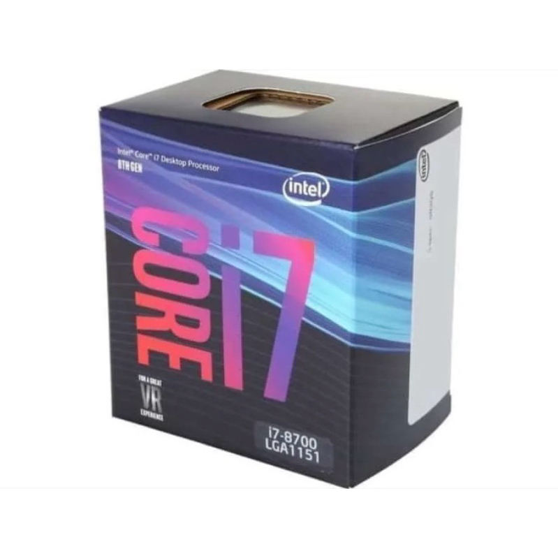 Cpu Intel core i7-8700