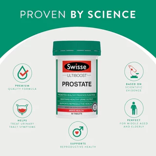 Swisse Prostate บำรุงต่อมลูกหมาก EXP06/2027