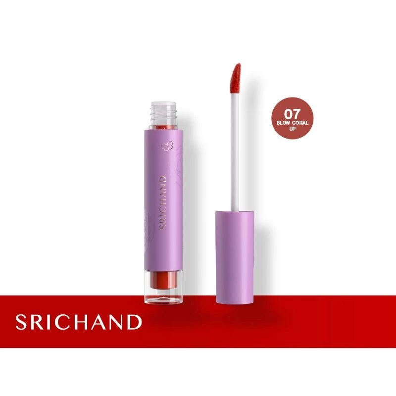 Srichand Feelin Me Matte Liquid Lip 3g. ศรีจันทร์ ฟิลลิน มี แมทต์ ลิควิด ลิป รุ่นใหม่ แท่งสีขาว thumbnail 9