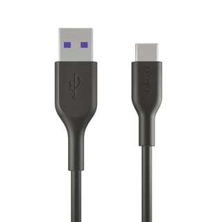 Playa PK0001 สายชาร์จ USB-A to USB-C วัสดุ PVC ทนทานสูง รองรับชาร์จเร็ว 40W (ไม่รองรับอุปกรณ์ Apple)