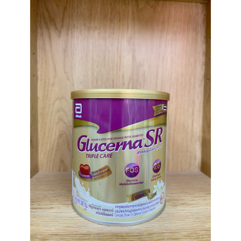 Glucerna sr วนิลลา400g. กลูเซอน่า นมทางการแพทย์