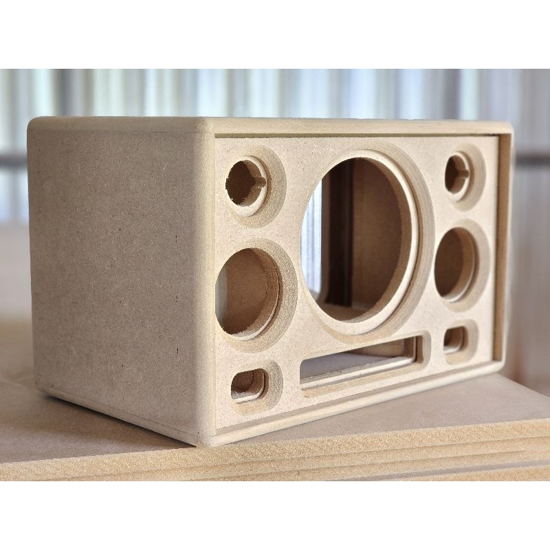 ลำโพง6.5 หน้าเปิด งานดิบ  ดอก ซับ 6.5 1 ดอก เสียงกลาง3นิ้ว 2 ดอก เสียง แหลม 2นิ้ว hk 2