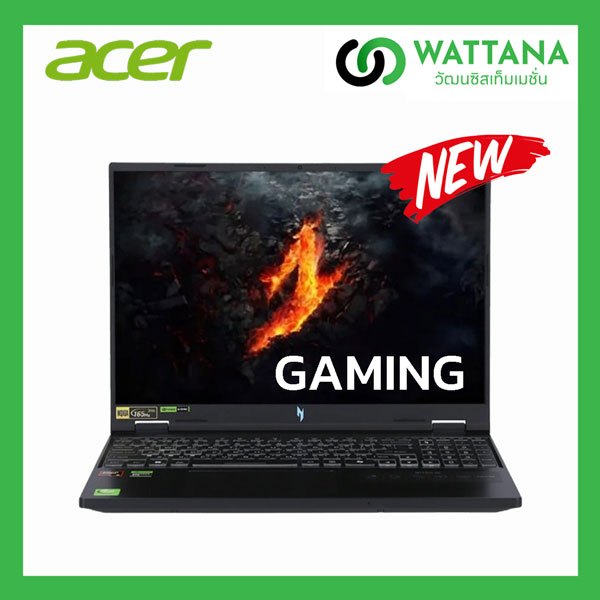 NoteBook Acer Nitro 16 AN16-43-R7N7 (NH.QQFST.006) AMD Ryzen9-8945HS/32GB/1TBSSD/NVIDIA RTX 8GB/16"/