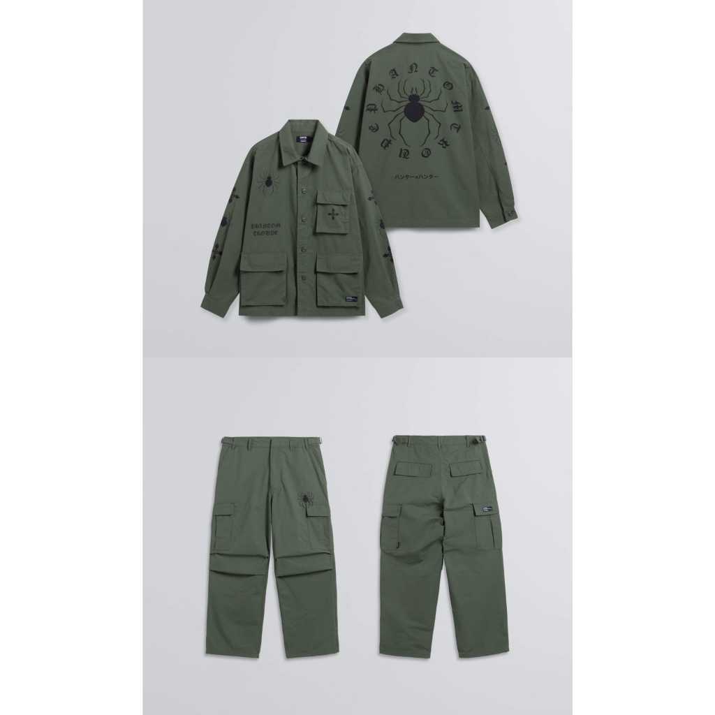 [ ของแท้ ] เสื้อแจ็คเก็ต กางเกง CARNIVAL & Hunter x Hunter Collection JACKET PANTS ของใหม่ พร้อมส่ง