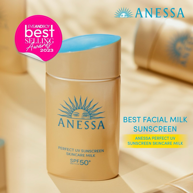 แท้ฉลากไทย วันผลิต 06/2024 made in japan กันแดด Shiseido ANESSA Perfect UV Sunscreen Skincare Milk ขนาด20ml