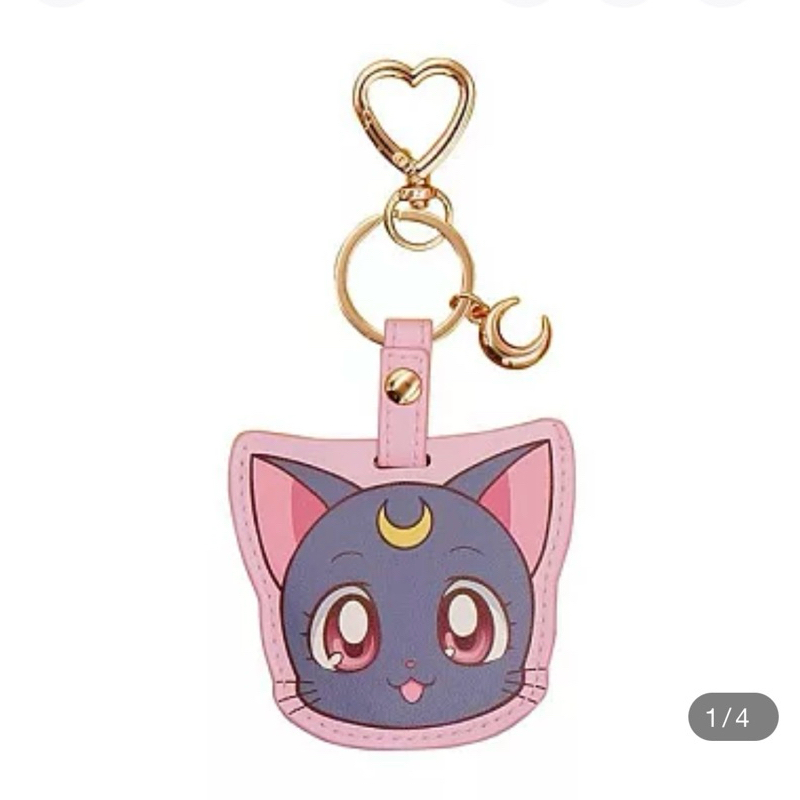 ❤️❤️ Sailor Moon Luna iCash  ⭐️⭐️  บัตรรถไฟฟ้าของไต้หวัน รุ่นพวงกุญแจลายลูน่า