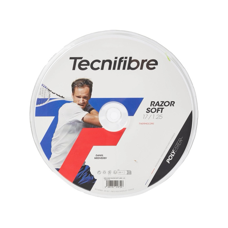 เอ็นเทนนิส TECNIFIBRE RAZOR SOFT REEL 200M