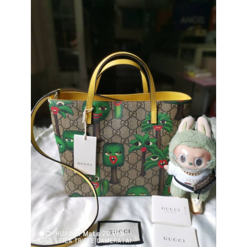 Sold‼️Gucci Tote Kid น้องบอง+สายสะพาย มือ2 ของแท้‼️