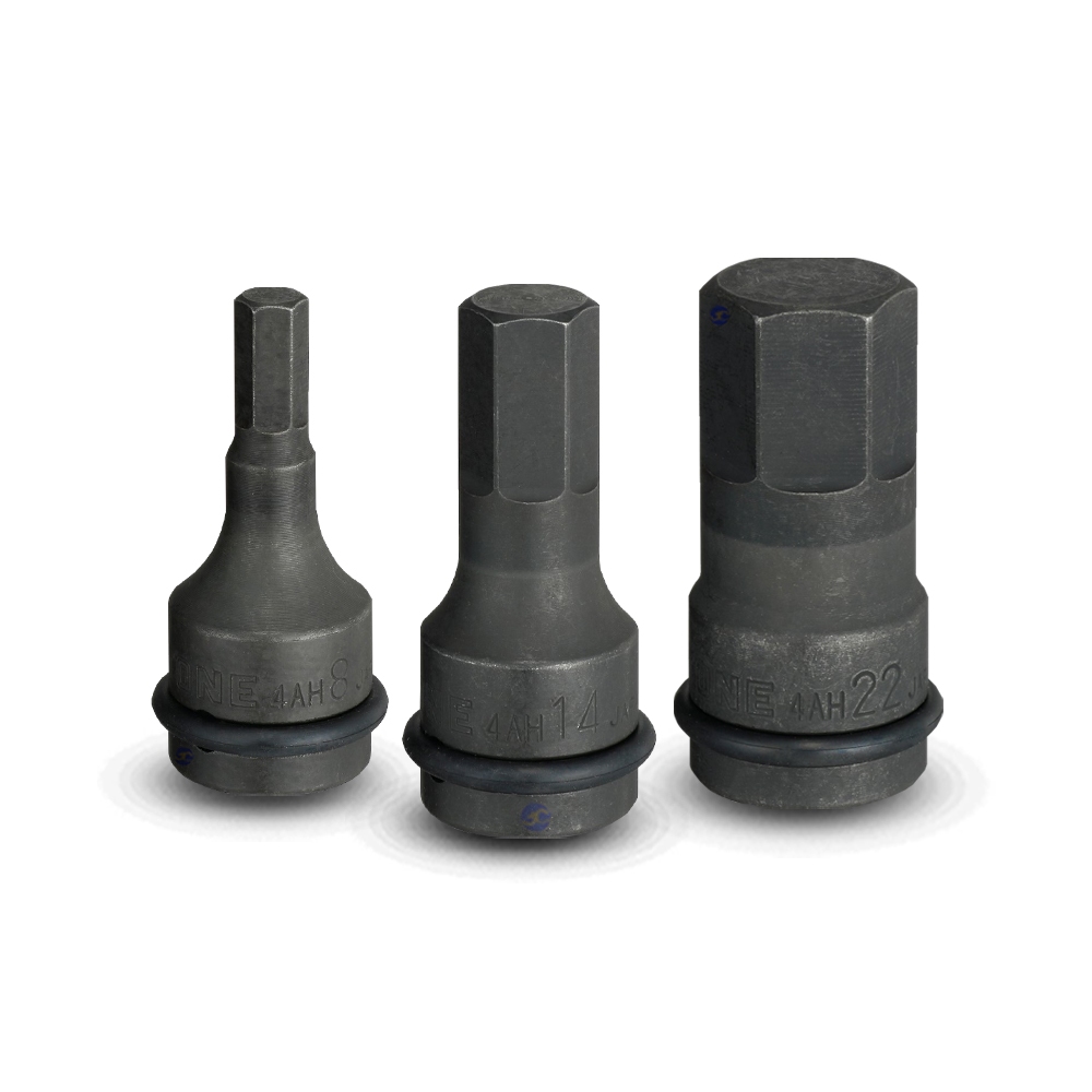 TONE ลูกบล็อก6เหลี่ยมเดือยโผล่ ขนาด 1/2" รุ่น 4AH - Impact Hexagon Socket 1/2" Model 4AH