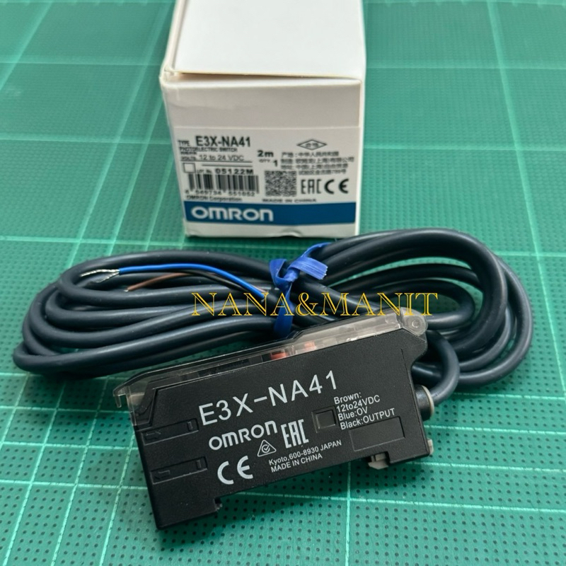 E3X-NA41 Fibre Amplifier, PNP Output มีสินค้าพร้อมส่งในไทย
