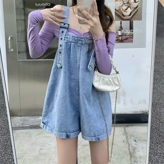 CICI_shop2 | ชุดเอี้ยมกางเกงยืนขาสั้น ทรงน่ารูัก เอี้ยมกางเกง ยืนส์ แฟชั่นสุดชิด เน้นความใส่สบาย ใส่กับเสื้อได้ทุกแนว #0