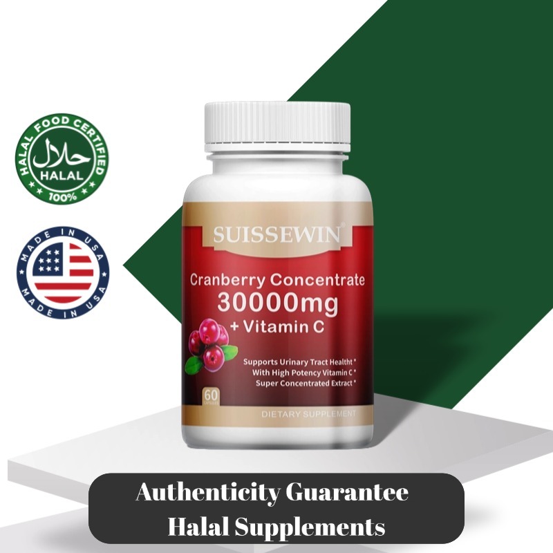 แครนเบอร์รี่ 30,000 มก. [60 แคปซูล]Cranberry 30000 mg