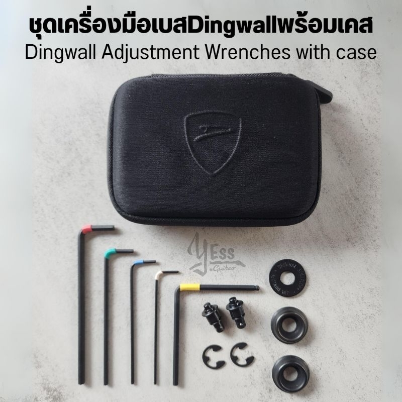 ชุดเครื่องมือของเบส DINGWALL พร้อมเคสอย่างดี