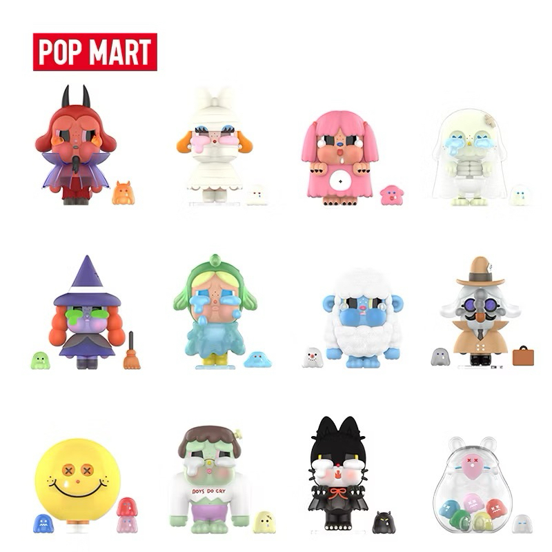 เช็คการ์ด POP MART CRYBABY Monster Tears Series ของแท้ 100%