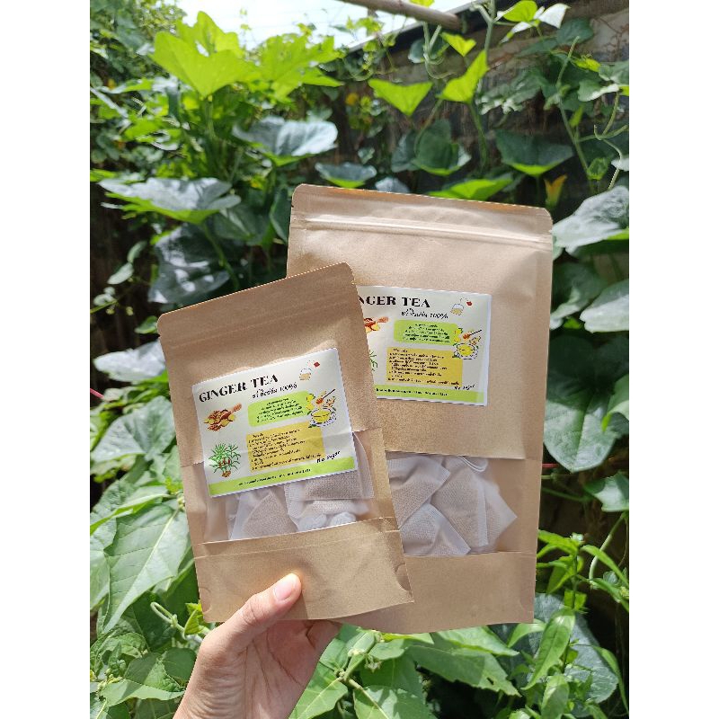 ชาขิง Ginger Tea ชาขิงล้วน 100% ไม่มีน้ำตาล