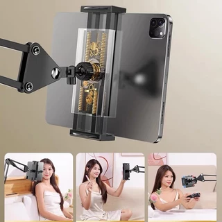 พร้อมส่ง ที่ตั้งวางโทรศัพท์ iPed ยึดหมุน360องศา ยึดหัวเตียงนอนดูหนัง ยึดโต๊ะนั่งทำงาน ไลฟ์สด เซลฟี่