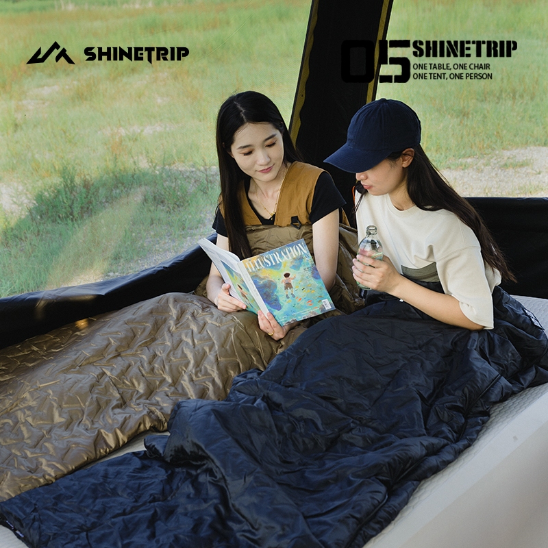 ShineTrip a501 ถุงนอน นุ่มพิเศษ sleeping bag วัสดุ Anti tear fabric comfort lining สามารถต่อได้