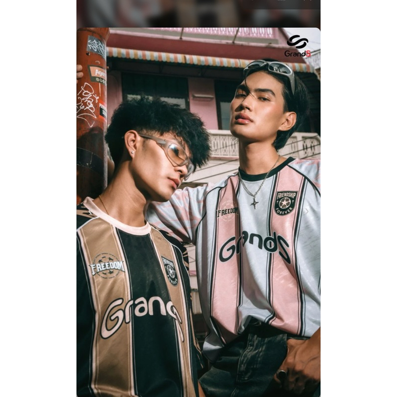 รหัส : 022074 GrandS เสื้อคอกลม Oversize