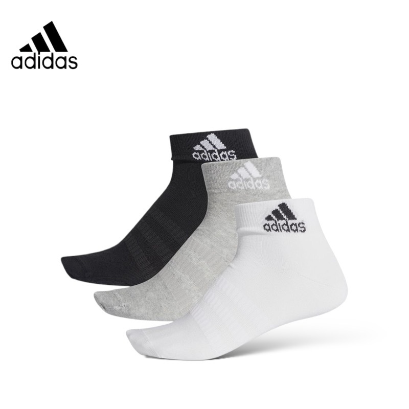ถุงเท้าADIDAS ข้อสั้น ( 5คู่1กล่อง) ถุงเท้าใส่วิ่ง ใส่ออกกำลังกาย ผ้าหนานุ่ม กระชับอุ้งเท้า สวมใส่สบาย ระบายอากาศได้ดี