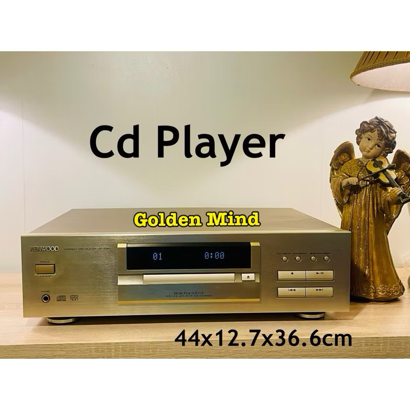 CD-01-090524 KENWOOD DP-5090 เครื่องเล่นซีดีมือสองจากประเทศญี่ปุ่น แถมหม้อแปลง และรีโมทเทียบ