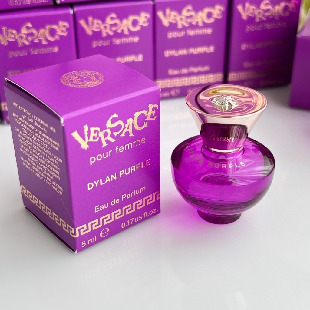 Versace Dylan Purple EDP Pour Femme 5mlน้ำหอมมินิหัวแต้ม