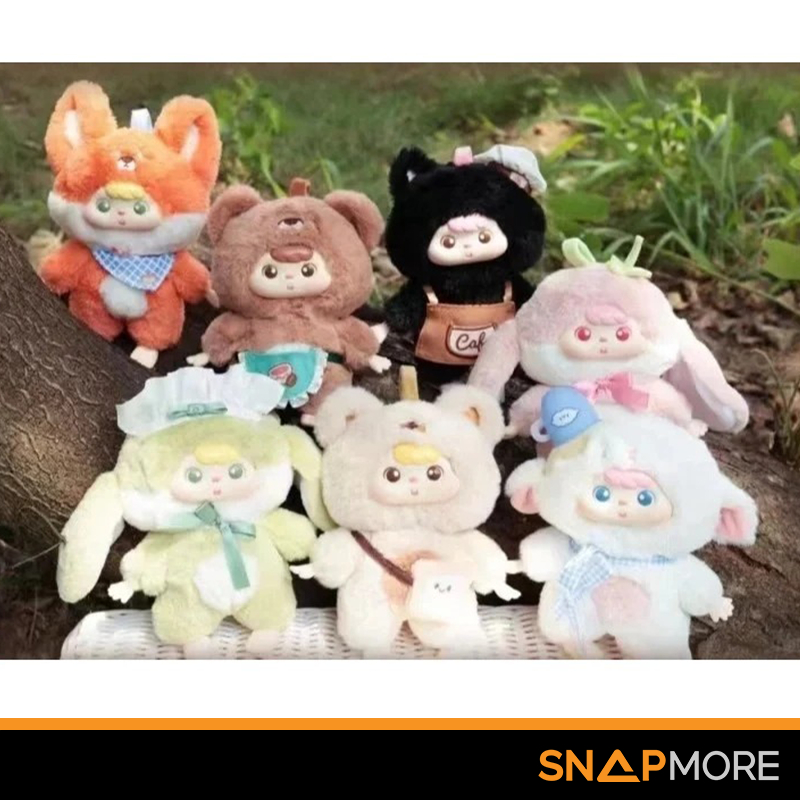 Miyee Cafe Coffee House Plush พวงกุญแจ ห้อยกระเป๋าได้ กล่องสุ่ม ลุ้น SECRET