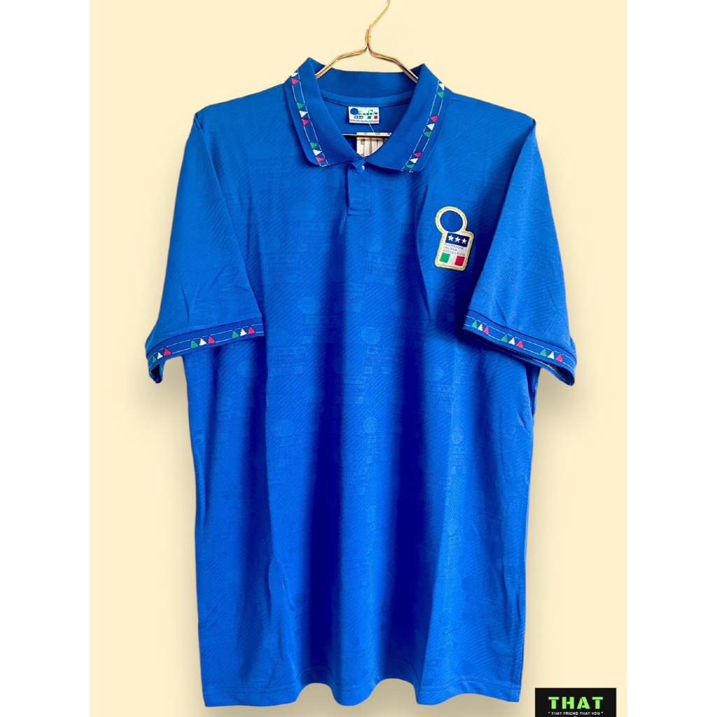 เสื้อทีมสีน้ำเงิน(Blue) - 1994/95 Italy Home Jersey(Retro) | THAT.PROJECT