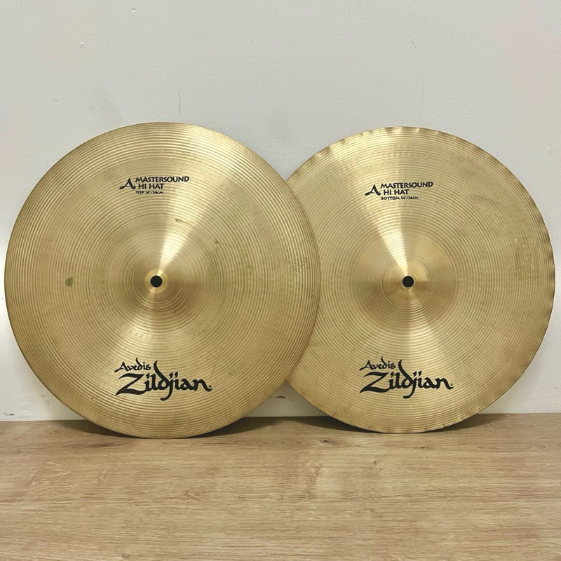 Zildjian A Mastersound Hihat 14 นิ้ว เนื้อTraditional มือสอง สภาพดี