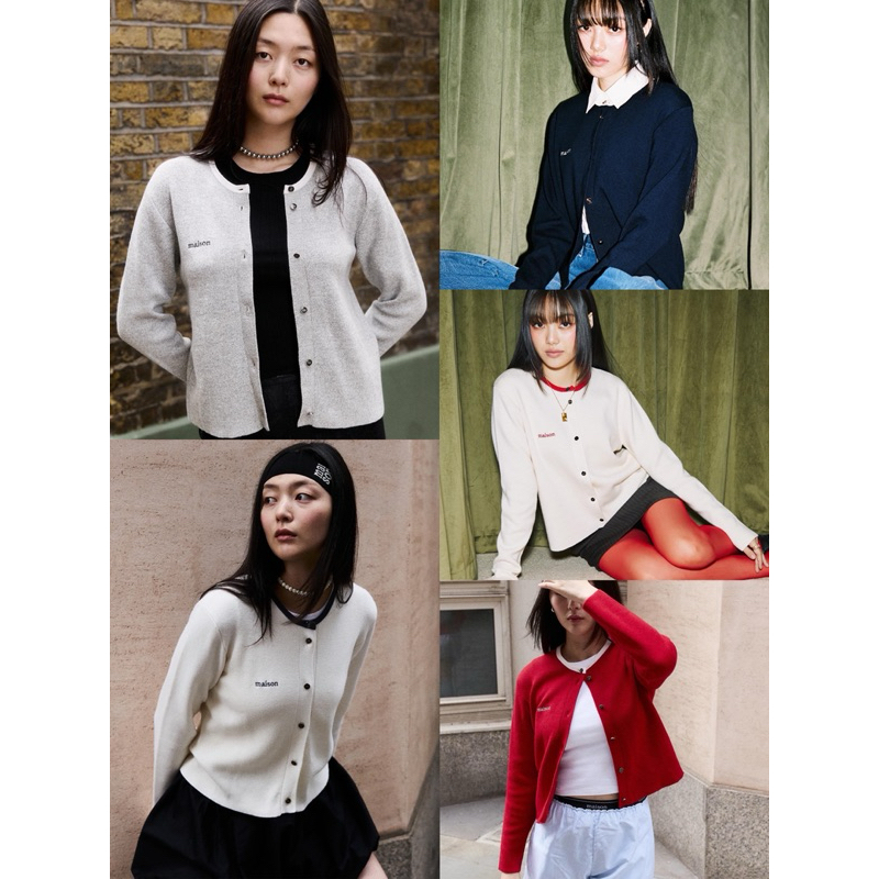 Ready to ship New Maison KEEPS | Mina Knitted Cardigan เสื้อคาร์ดิแกน ไหมพรม