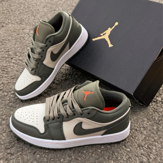 Jordan Air Jordan 1 Low Bean Paste Green