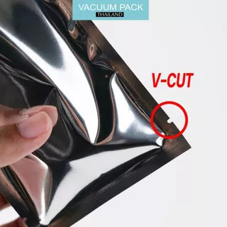 (100ใบ) ซองซีล3ด้าน ซองซีล สีเงินทึบ อลูมิเนียม (Aluminized) #PART1 - vacuumpackthailand