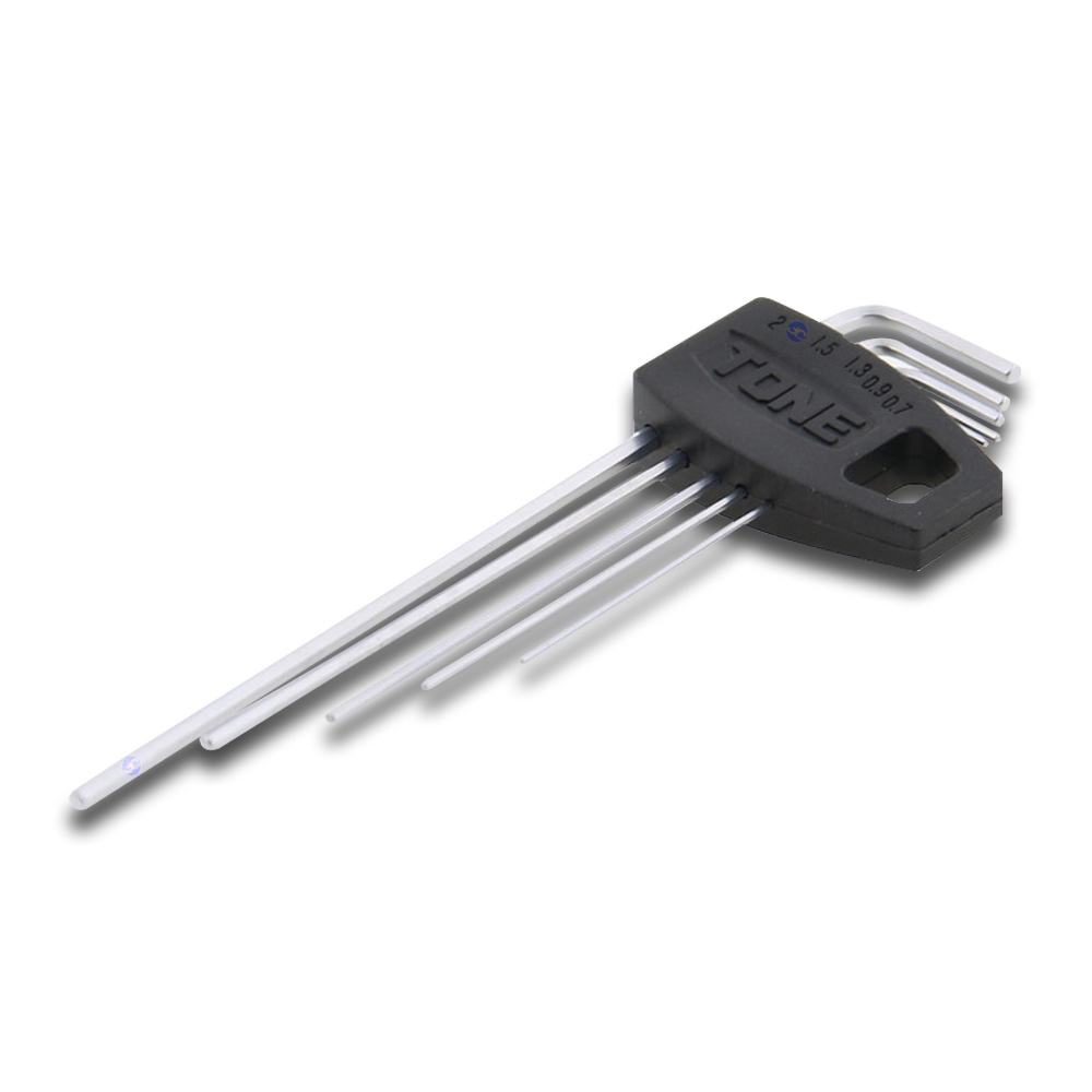 TONE ชุดประแจแอลยาว ขนาด 0.71-2.0 มิล รุ่น AL500 - Long Hex Key Wrench Set Model AL500