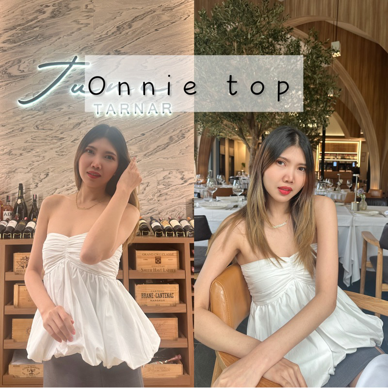 onnie top เกาะอกทรงบอลลูนน่ารักมาก💕