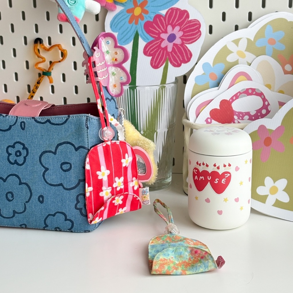 amuse stuff-bell keyholder กระเป๋าใส่กุญแจ