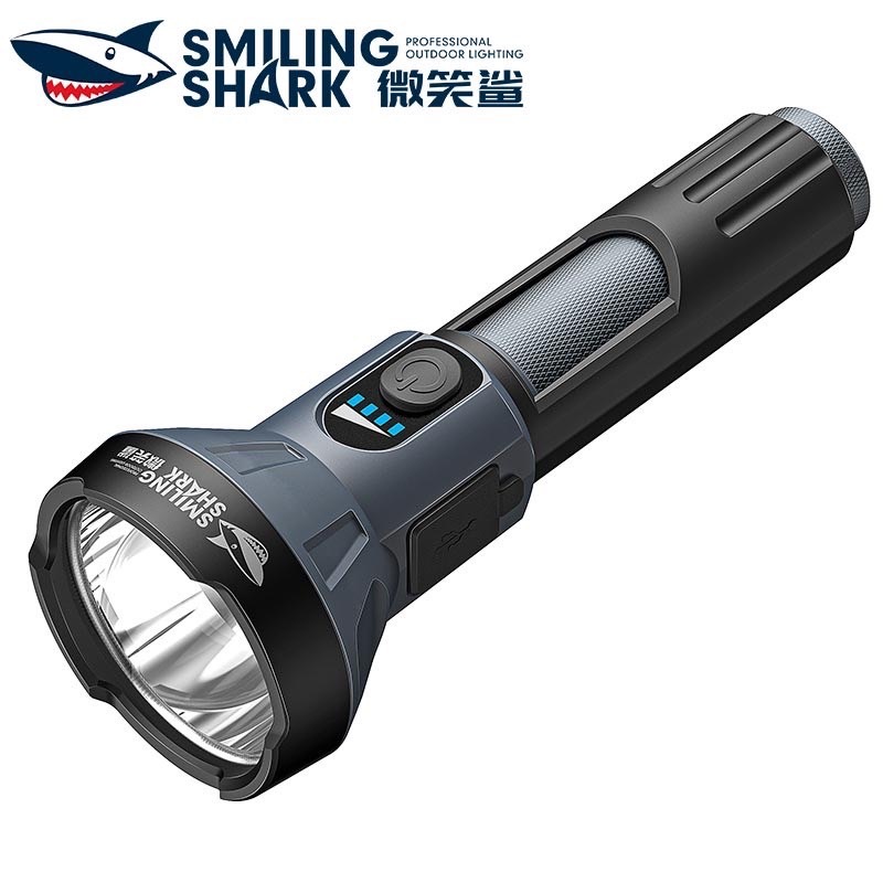 SmilingShark SD-0511 ไฟฉาย ไฟตั้งแคมป์ ไฟฉาย COB ไฟฉาย LED 18650 2200mAh USB