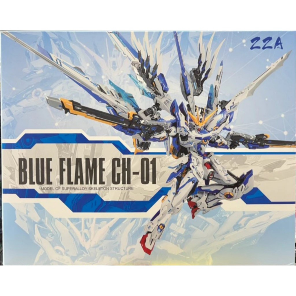 (พร้อมส่ง) ZZA 1/100 CH-01 Blue Flame