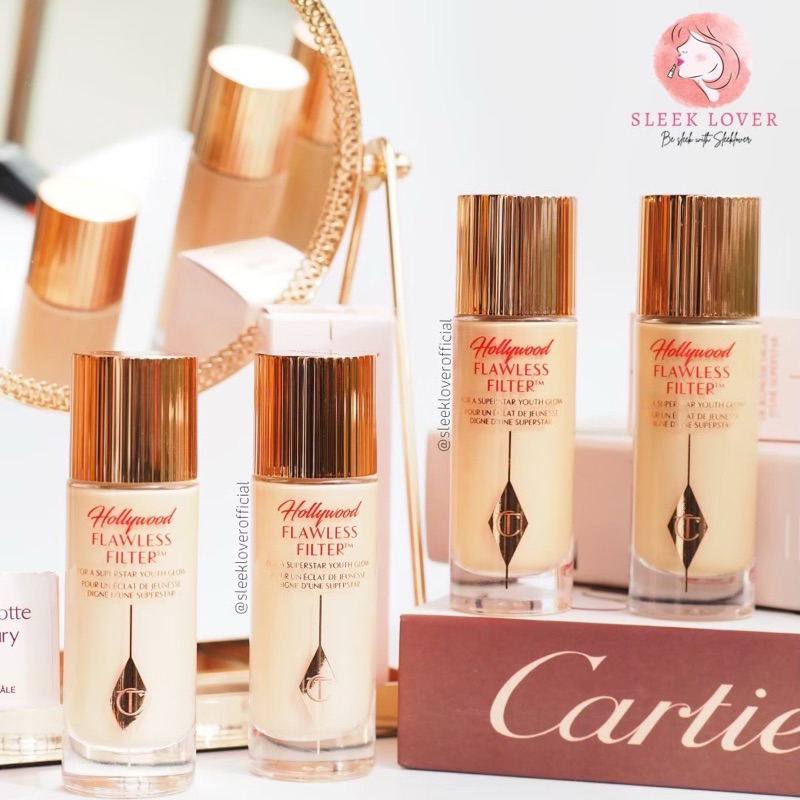 [เหลือ 1,760.- "เก็บโค้ดทักแชท"] พร้อมส่ง&แท้ป้ายไทย CHARLOTTE TILBURY Hollywood Flawless Filter ขนาด 30มล.