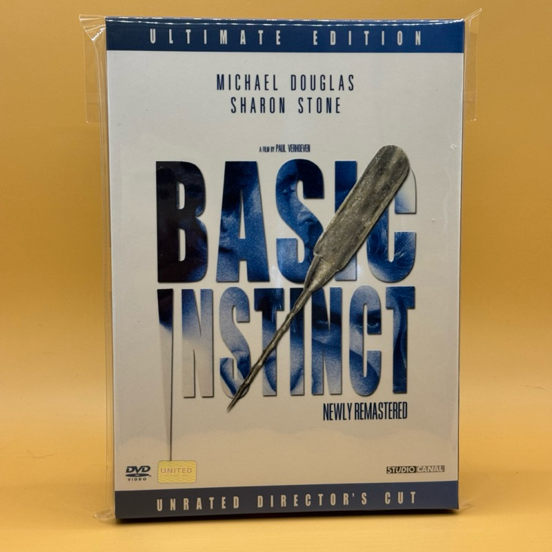 DVD :    Basic Instinct เจ็บธรรมดาที่ไม่ธรรมดา ดีวีดีมือ 2 ลิขสิทธิ์แท้ สภาพสะสม 1435