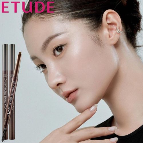 ดินสอเขียนคิ้ว Etude House Drawing Eye Brow อีทูดี้เฮ้าส์ ที่เขียนคิ้ว เนื้อครีมอัดแท่ง แบบออโต้หัวตัด ตัวแท่งมี 2หัว