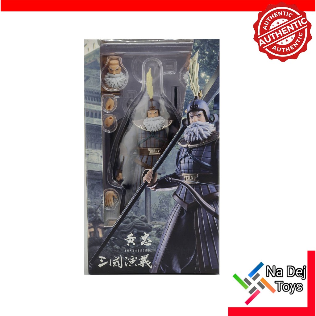 Keepgoing Three Kingdoms Huang Zhong 1/12 Figure คีปโกอิ้ง สามก๊ก ฮองตง ขนาด 1/12 ฟิกเกอร์