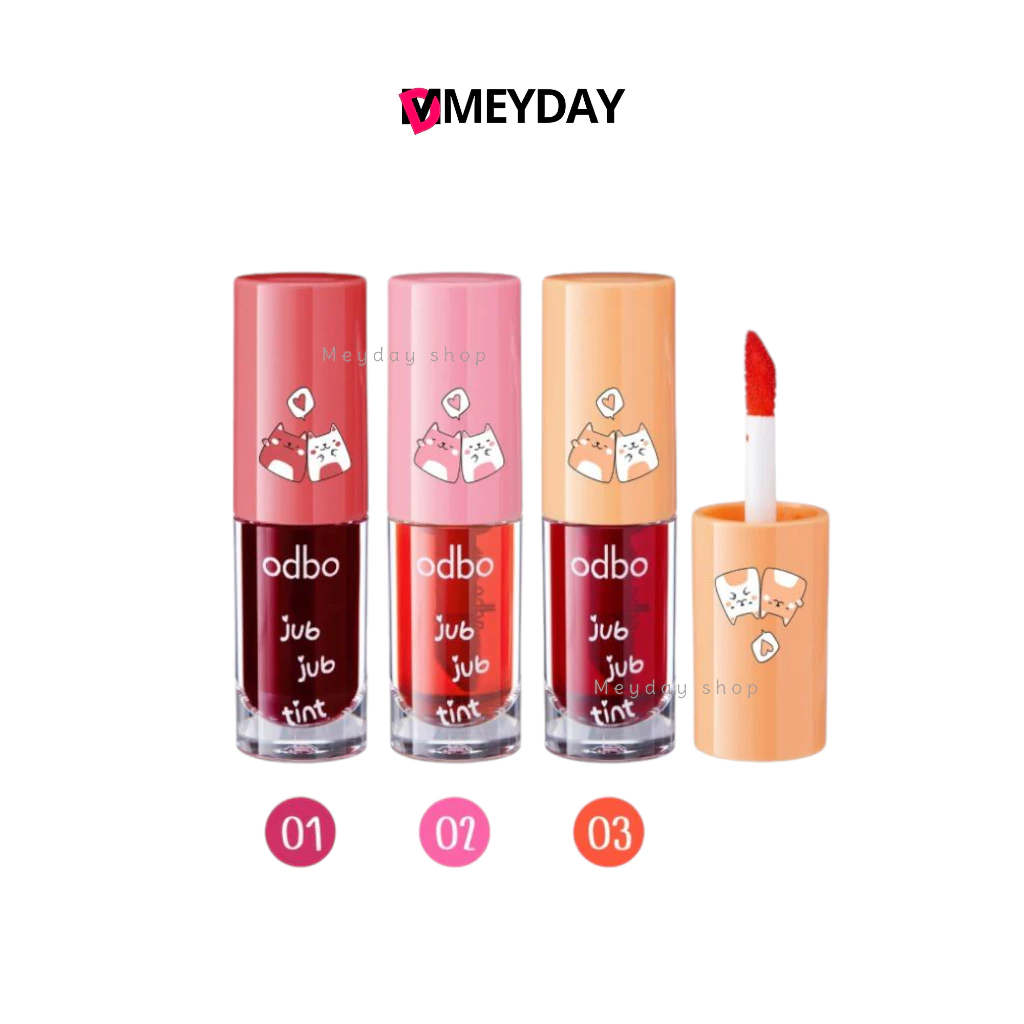 (OD576) odbo ลิป โอดีบีโอ จุ๊บ จุ๊บ ทิ้นท์ JUB JUB TINT - น้ำหนักสุทธิ 3 กรัม