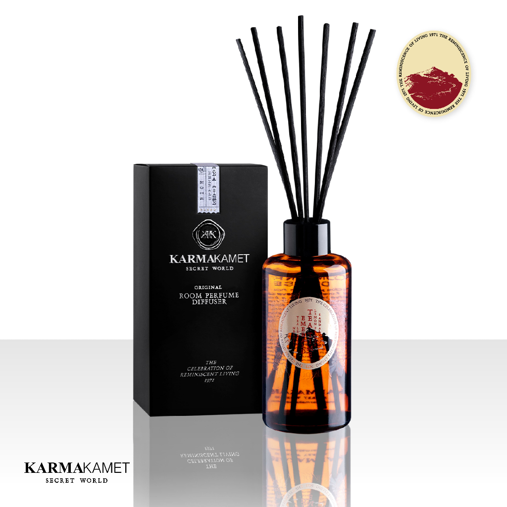 KARMAKAMET | Original Room Perfume Diffuser / Blended | คามาคาเมต ก้านไม้หอมกระจายกลิ่น ตกแต่งบ้าน ปรับอากาศ ผ่อนคลาย