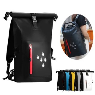 25L กระเป๋ากันน้ำดริฟท์ว่ายน้ำกระเป๋าเป้สะพายหลังขนาดใหญ่แม่…