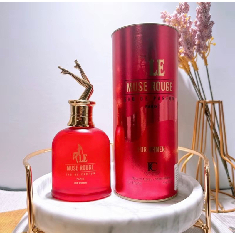 น้ำหอมเเท้กลิ่น MUSE ROUGE ยกขาเเดงกระป๋อง 100ml.